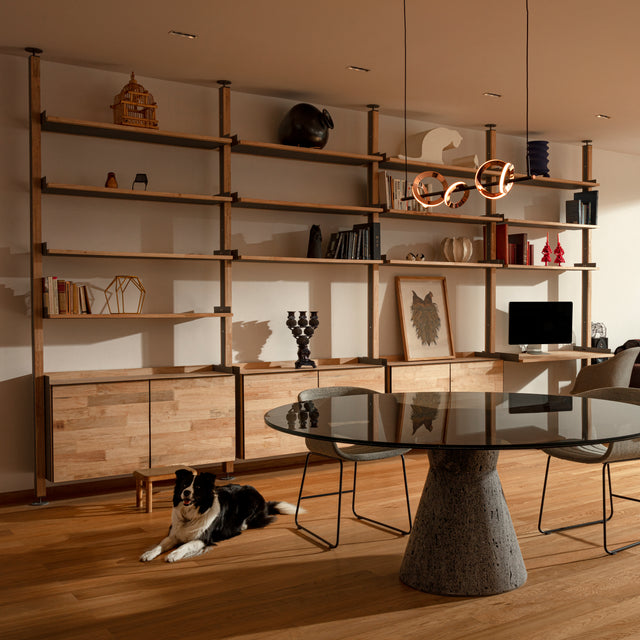 Laxa: Modular shelving system