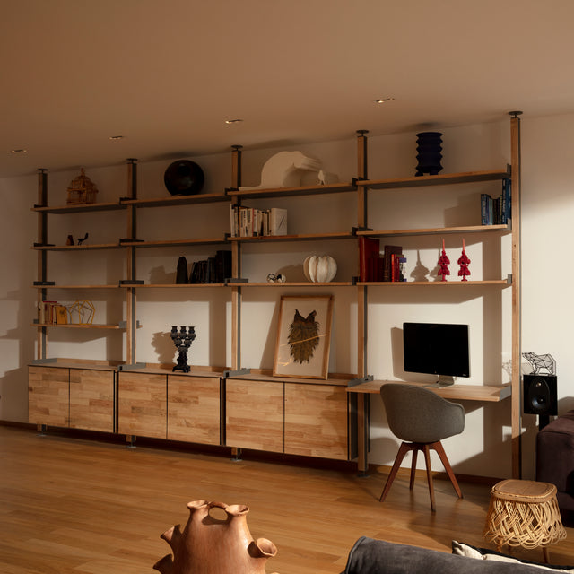 Laxa: Modular shelving system